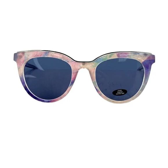 Prive Revaux The Kiki Polarized Sunglasses Pastel Rainbow Tie Dye - Picture 1 of 12